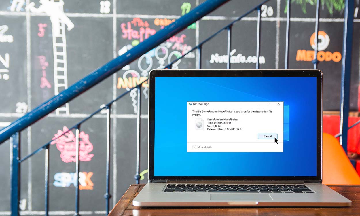 How to Easily Solve Error When File is too Large for the Destination