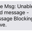 Message Blocking is Active T-mobile