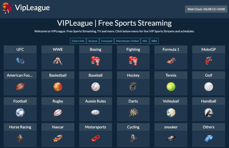 VIPLeague Stream Alternative